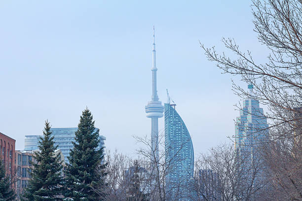 istock CN tower in winter seen in Toronto, Ontario, Canada 637893946