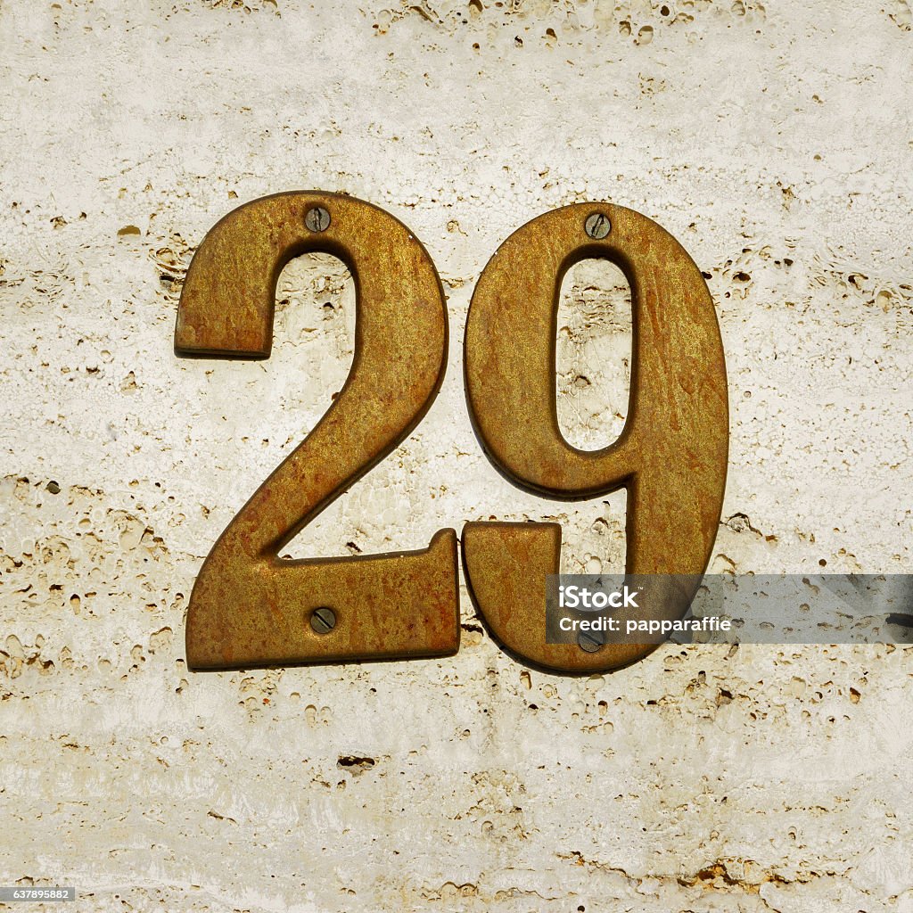 Number 29 Stock Photo Download Image Now Bizarre Decoration Number 29 Stock Photo Download Image Now Bizarre Decoration