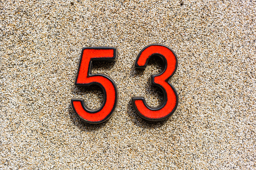 House number fifty three (53)