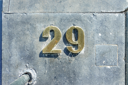 House number twenty nine (29)