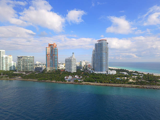 istock Stock image Miami Beach condominiums 637896126