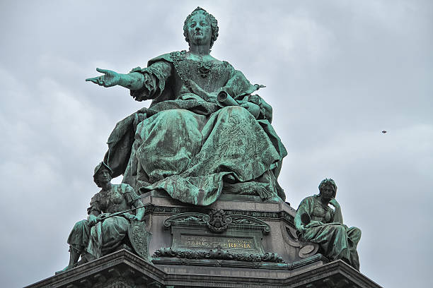 istock Beautiful monument to the Empress against the sky 637899440