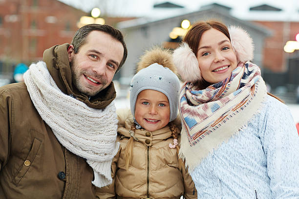 istock Family in winterwear 637901526