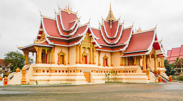 istock Wat That Luang Neua, Vientiane, Laos, Temple 637902508
