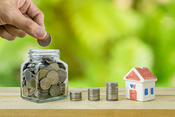 istock Savings plans for housing ,financial concept 637904546