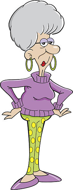 Cartoon Old Lady With Hands On Hips Stock Illustration - Download Image Now - Senior Adult, Sulking, Women - iStock Cartoon Old Lady With Hands On Hips Stock Illustration - Download Image Now - Senior Adult, Sulking, Women - iStock