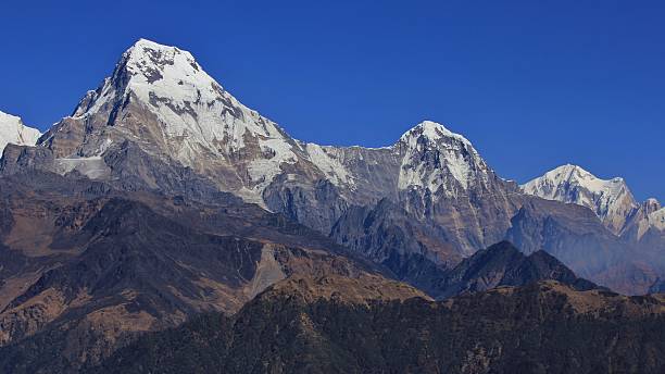 istock Annapurna South and Hiun Chuli, view from Mohare Danda 637914454