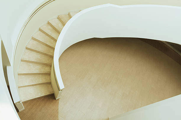 istock View of staircase in modern building lobby 637915470