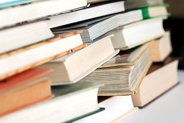 istock Messy pile of books 637915632