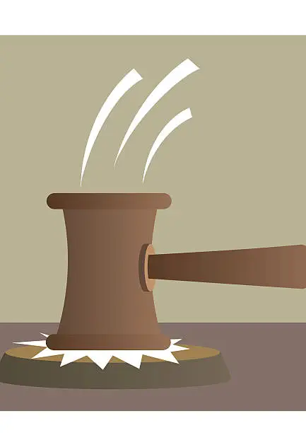 Vector illustration of gavel