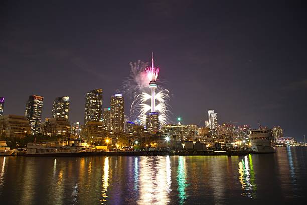 istock Fireworks in Toronto, Ontario, Canada 637925046