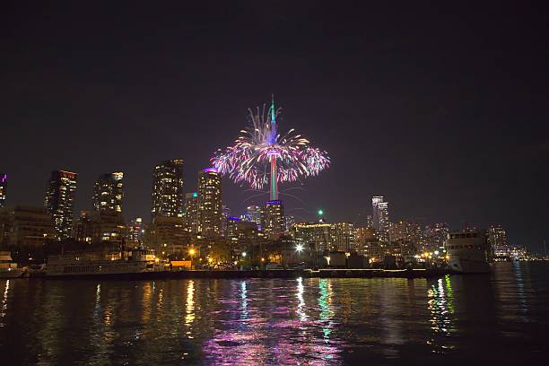istock Fireworks in Toronto, Ontario, Canada 637925192