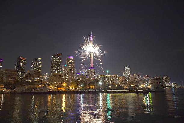 istock Fireworks in Toronto, Ontario, Canada 637925238