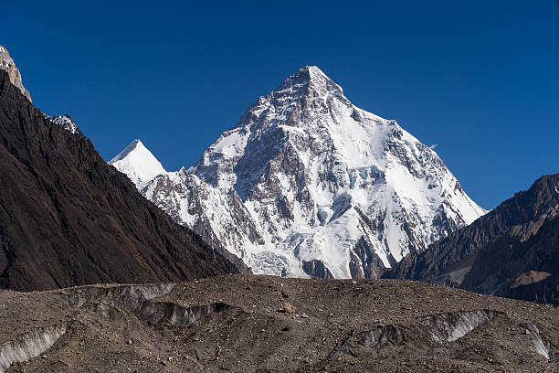 istock K2 mountain peak and Baltoro glacier, K2 trek, Pakistan 637927558