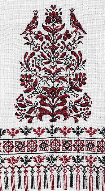istock Ukrainian folk embroidery 637927878