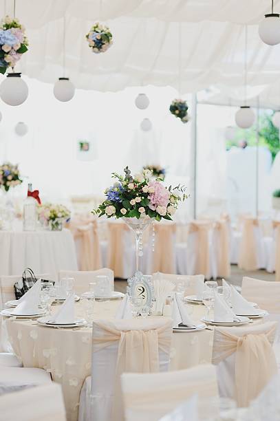 istock wedding banquet in restaurant 637930920