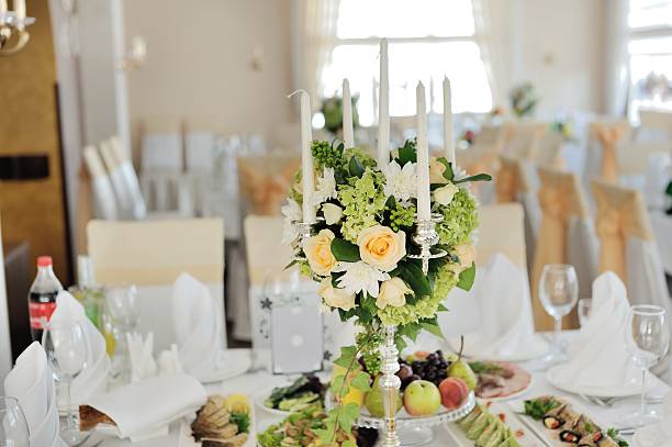 istock wedding banquet in restaurant 637931104