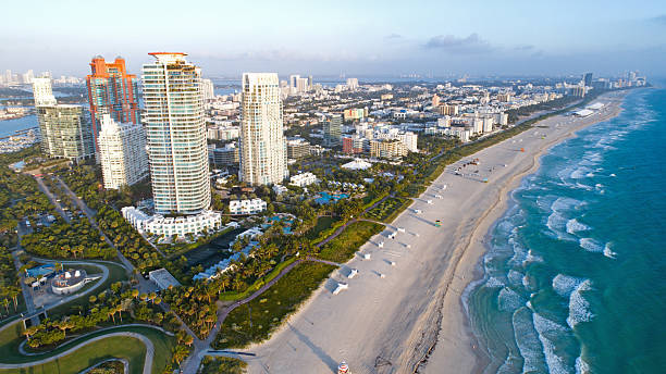 istock South Beach Miami Florida Skyline Aerial View 637948002
