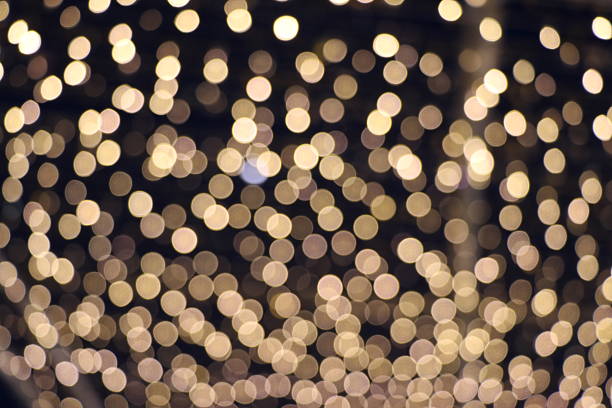 istock Defocus the night light decorate for Christmas 637953646