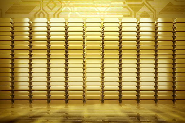 Gold bars background Gold bars background. ingot photos stock pictures, royalty-free photos & images