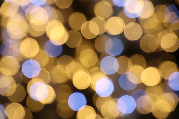 istock Defocus the night light decorate for Christmas 637955068