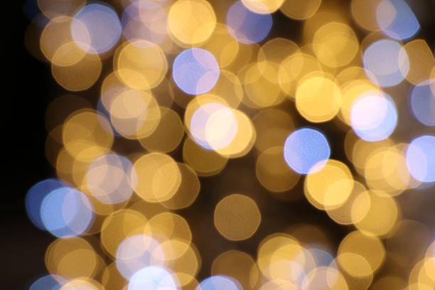 istock Defocus the night light decorate for Christmas 637955136