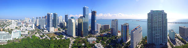 istock Aerial image of Brickell Miami Florida 637955836