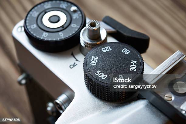 Dslr Frame Count Control Dial Shutter Speed And Frame Counter On Slr Camera Stock Photo ...