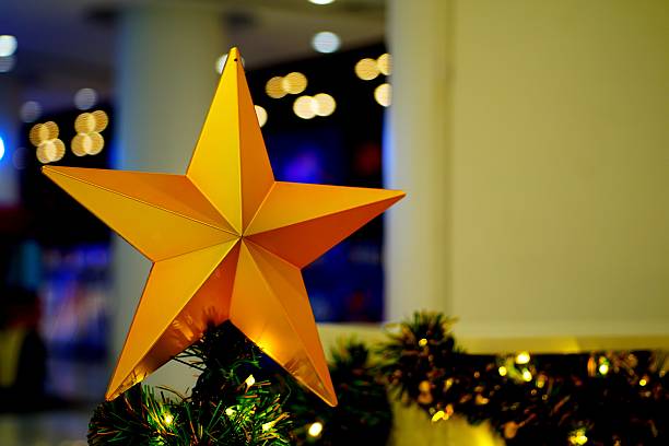 istock Star and New Year, Christmas 637965226