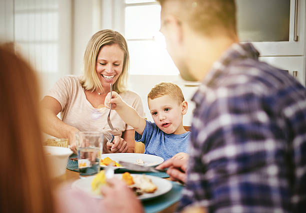 istock Eat up so you'll grow big and strong 637969418