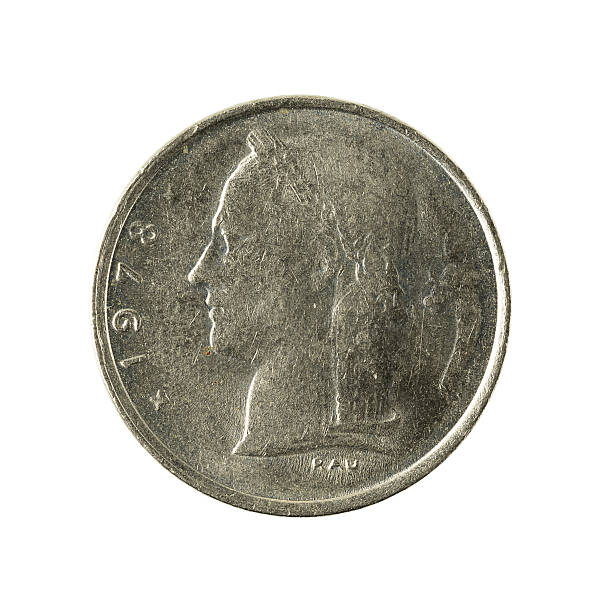 istock one belgian franc coin (1978) isolated on white background 637975020