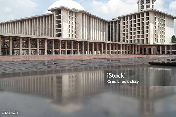 Istiqlal Mosque Stock Photo - Download Image Now - Architecture, Grand Mosque, Horizontal