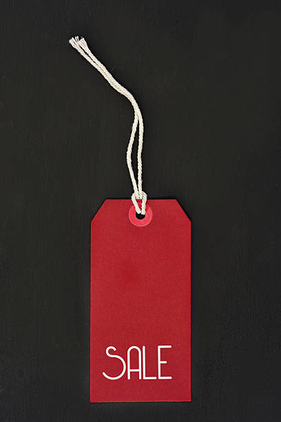 istock word sale in a red paper label 637993848