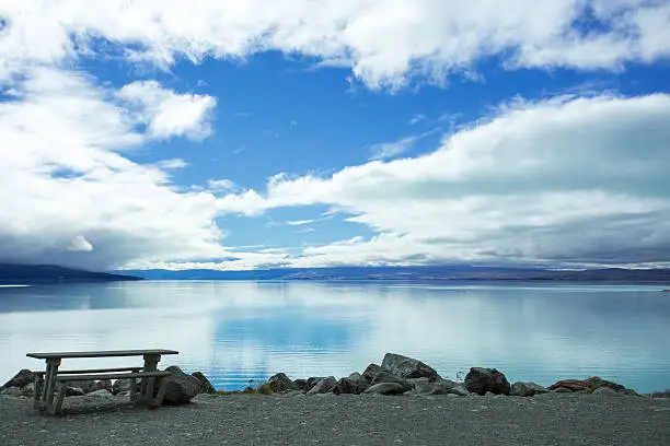 Photo of Lake Pukaki Looking Towards The Mount Cook