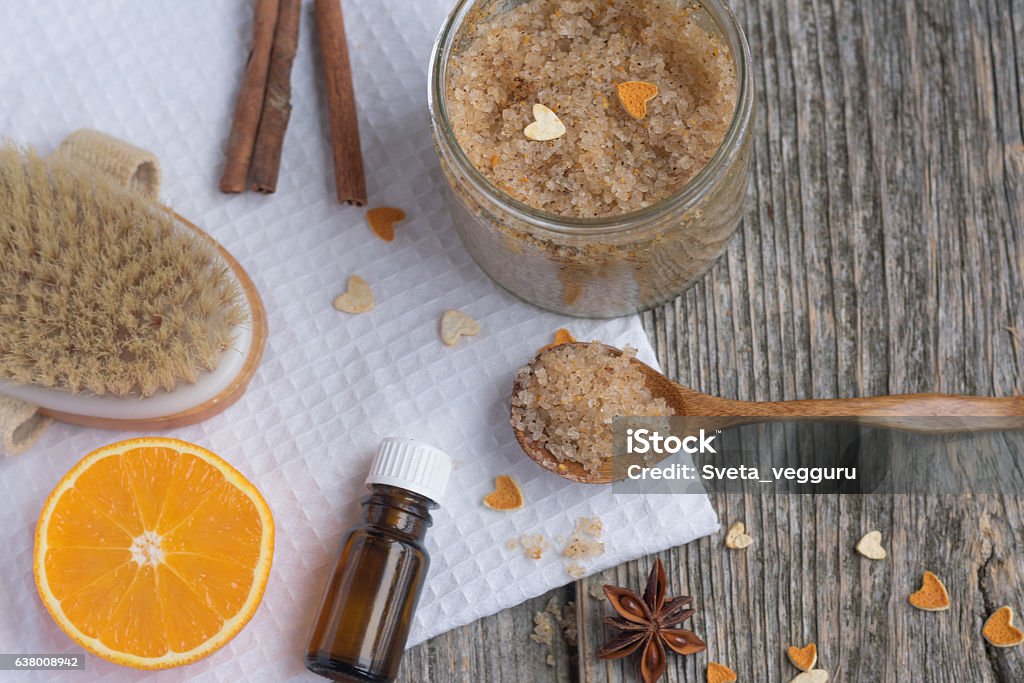 SPA Exfoliation Stock Photo