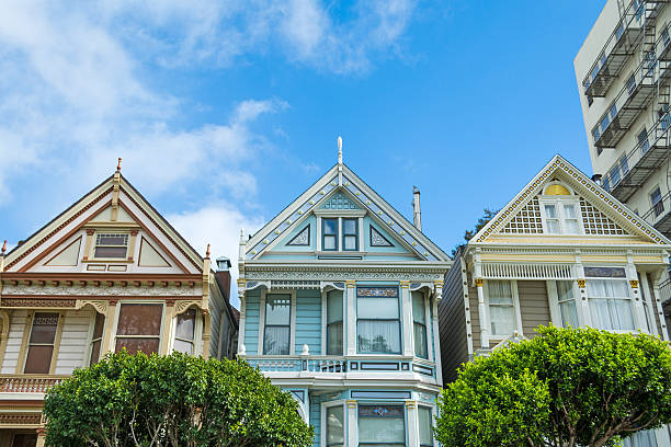 istock world famous painted ladies in San Francisco 638010824