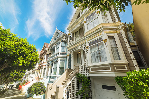 istock world famous painted ladies in San Francisco 638011018