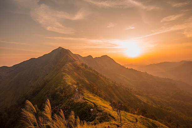 istock beautiful sunrise on mountain 638011500