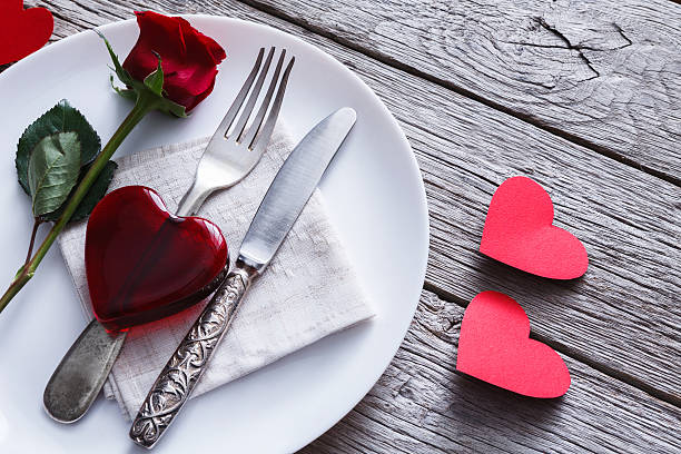 istock Romantic dinner concept. Valentine day or proposal background 638011678