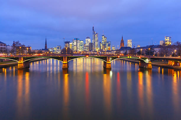 istock Night Frankfurt am Main, Germany 638015806