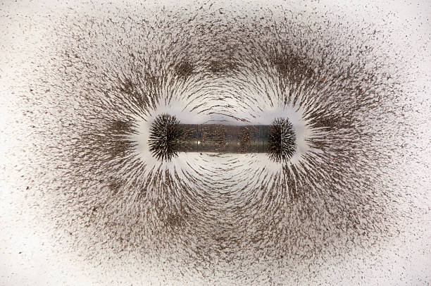 Science. magnetic field. Education. Magnetic. Magnetic Field. Science, Education, Physics, magnetic bar with magnetic field. long bar magnetic with field. magnetic field photos stock pictures, royalty-free photos & images