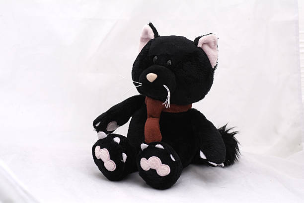 istock stuffed animal tiger toy on a white background . 638023632