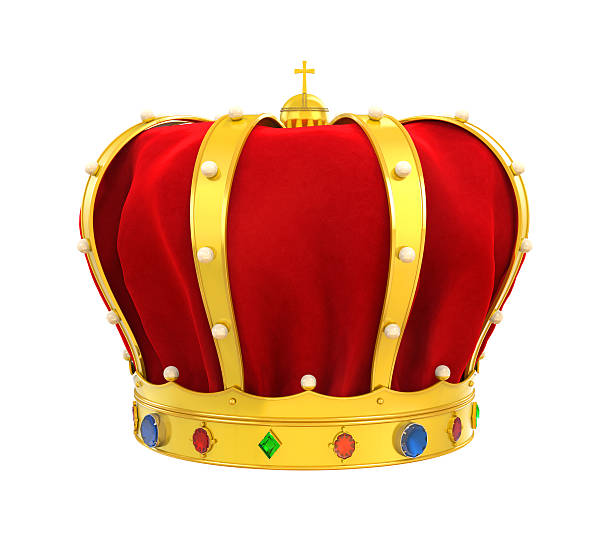 istock Gold Royal Crown with Jewels 638023696