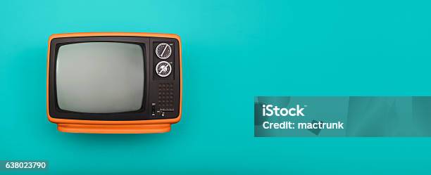 Retrofernseher Stockfoto und mehr Bilder von Fernseher - Fernseher, Retrostil, Fernsehbranche