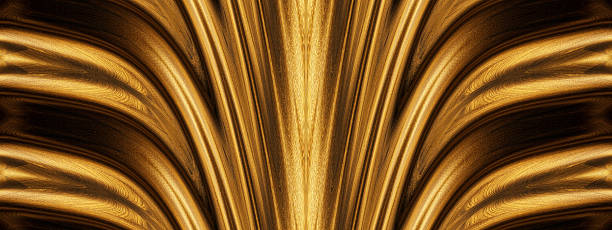 istock Abstract seamless texture of black gold 638026580