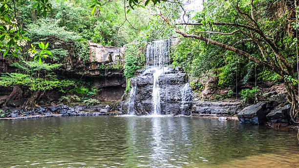 istock Waterfall at Kood Island, Thailand 638029102