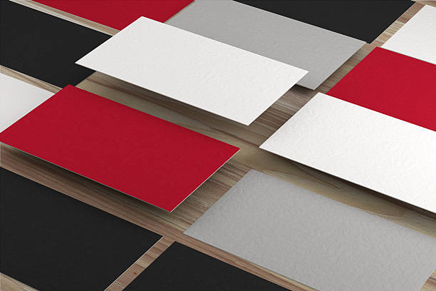 istock Business cards on wood 638029430