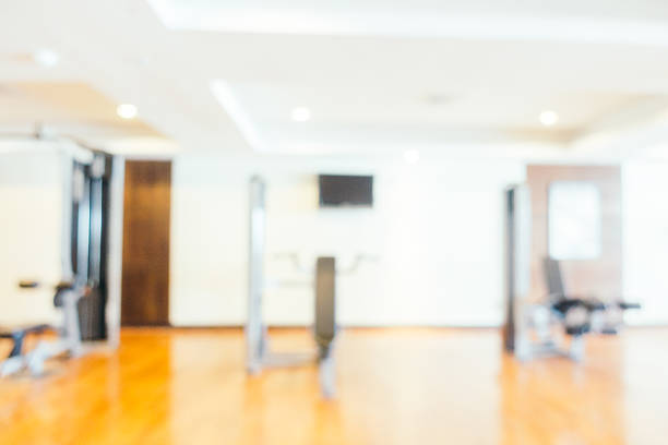 istock Blurred fitness gym 638029536