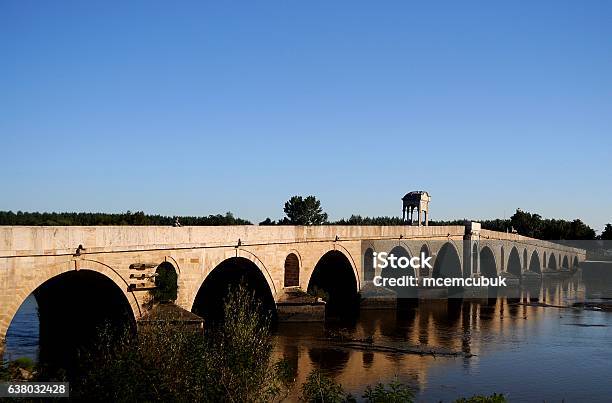 Mecidiye Bridge Stock Photo - Download Image Now - Bridge - Built Structure, Built Structure, Edirne