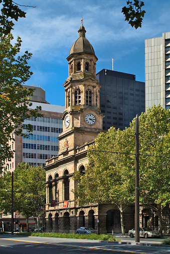 Australia, town hall from Adelaide, capital of South Australia